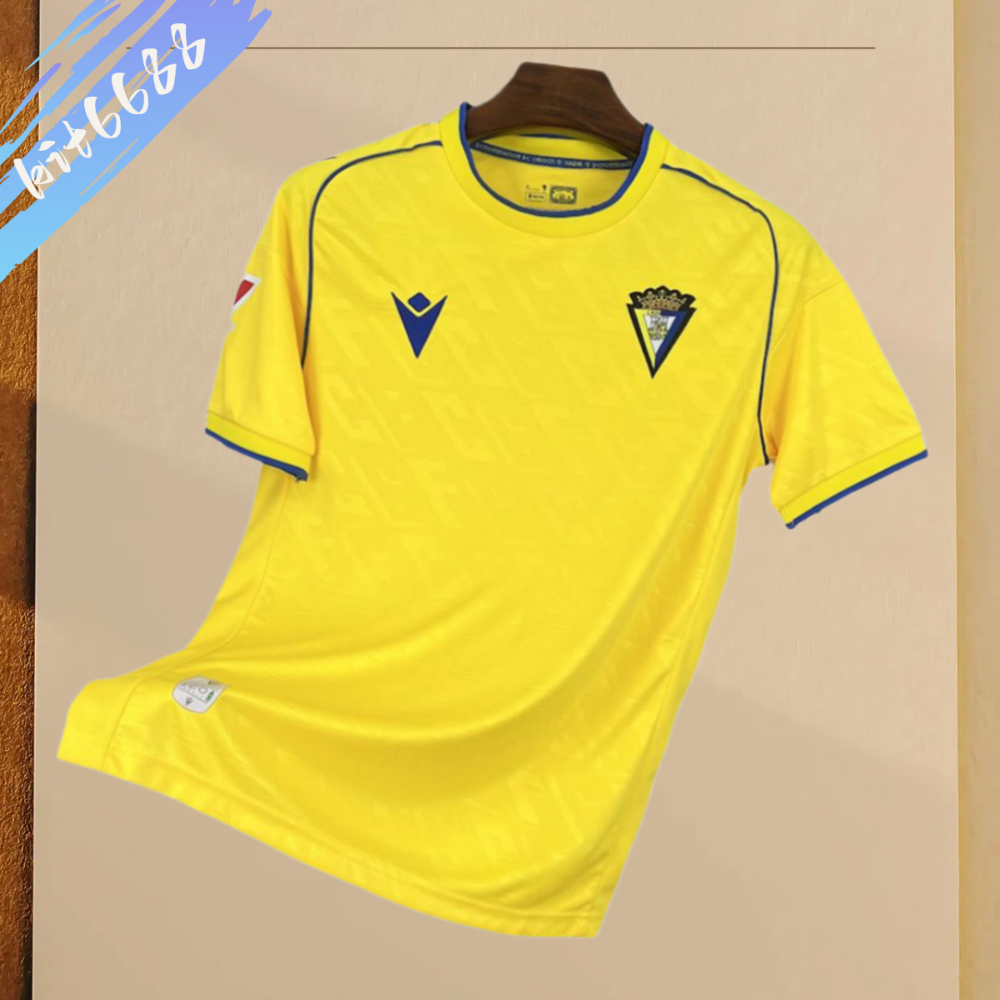 2025/2026 Cadiz Home Football Shirt (Fan Edition)