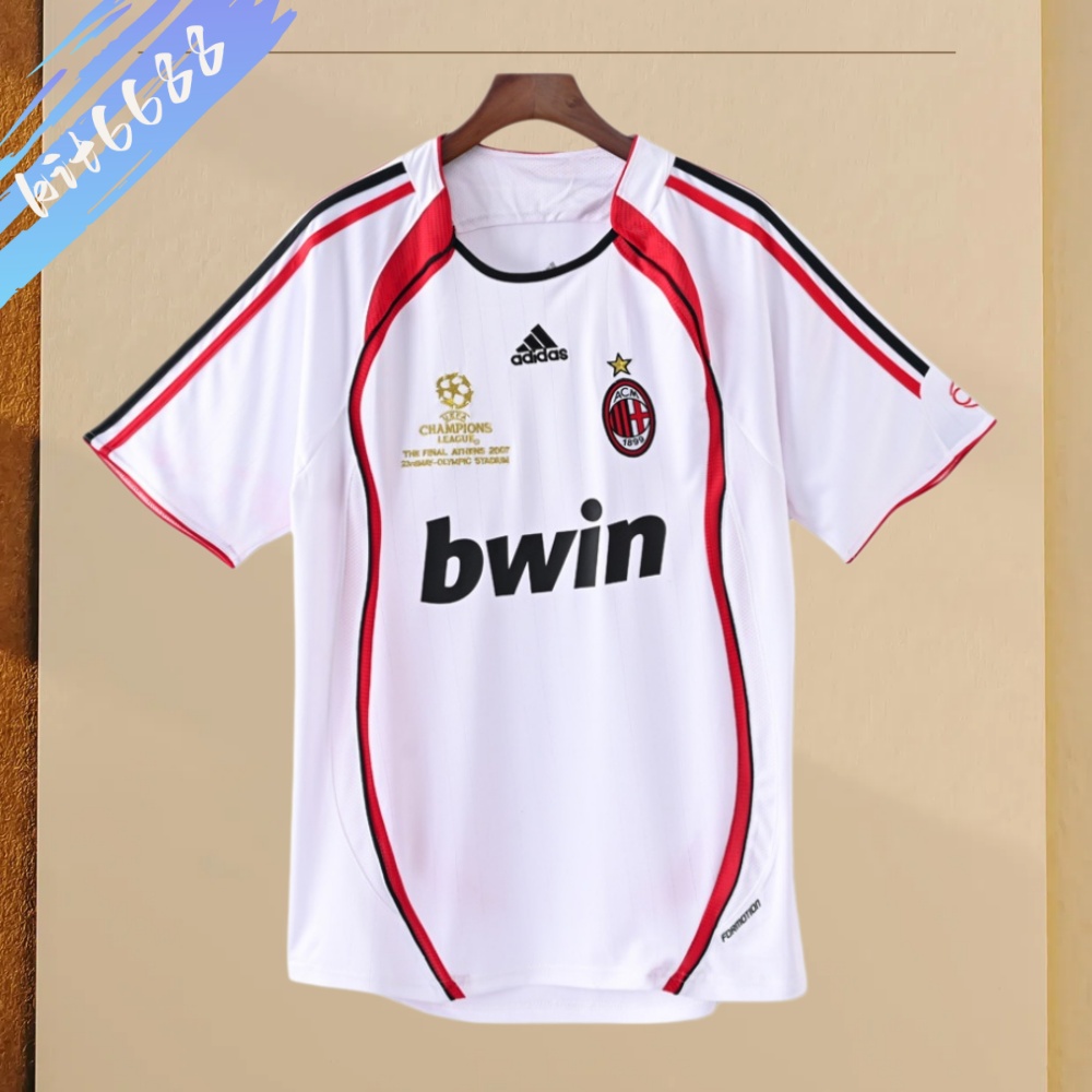 2006/2007 AC Milan Away Retro Football Shirt