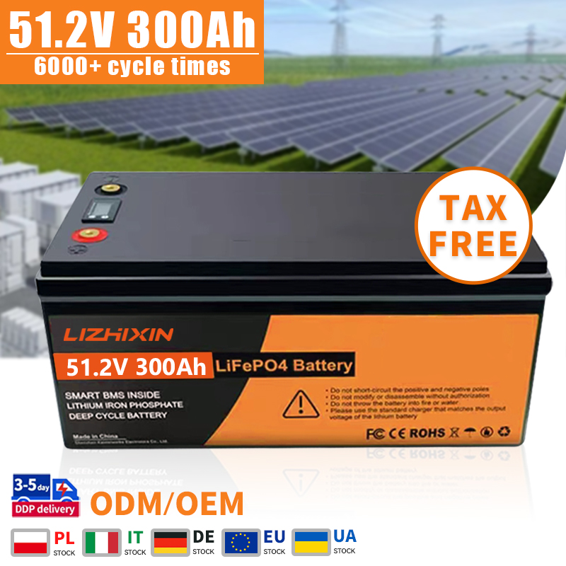 Lithium Ion Batteries Pack 51.2v 300ah