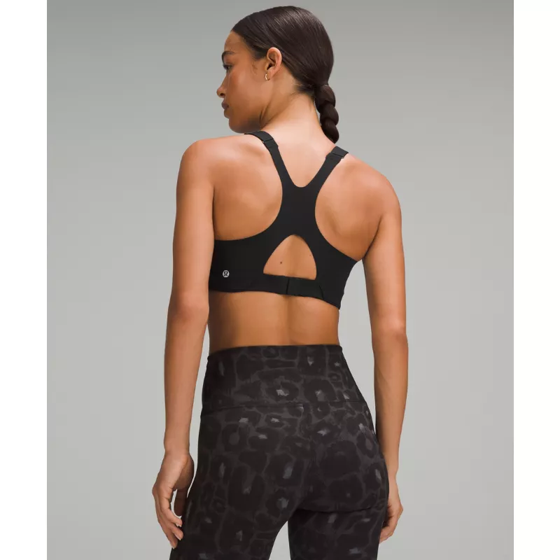 Ultralu Square-Neck Workout Bra Medium Support, D/DD Cup