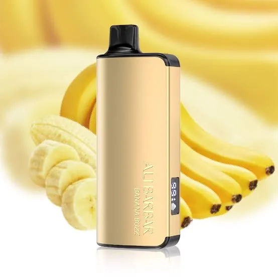 ALIBARBAR NIGOT 9000 Puffs - Banana Buzz【3-7 days】