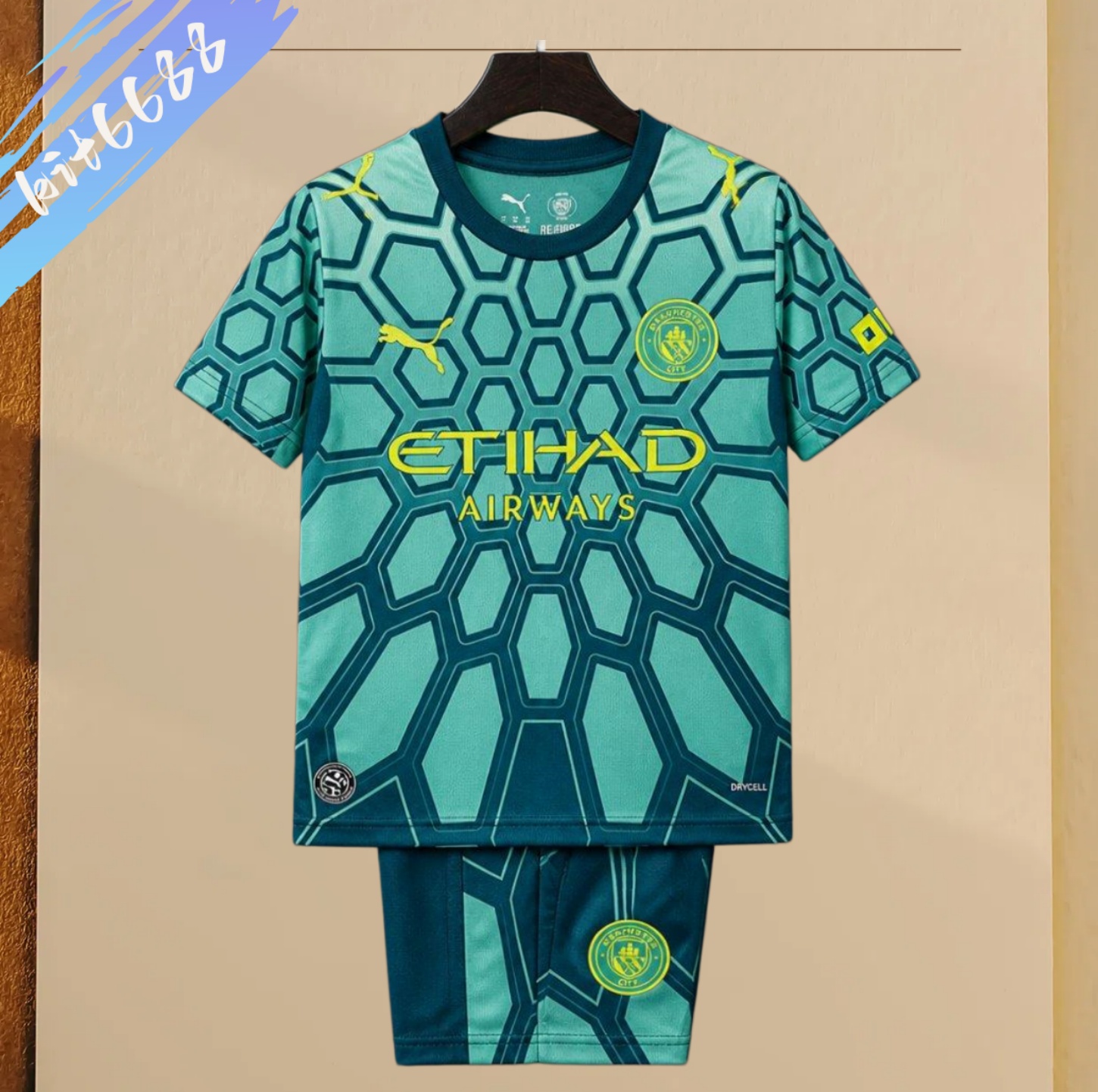 2026/2027 Manchester City Goalkeeper Football Shirt (Adult Kids Kit socks )