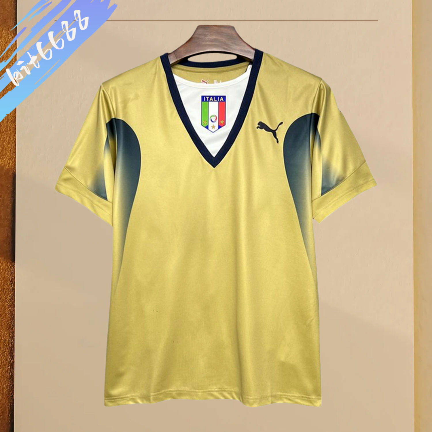 2006 Italian Goalkeeper Vintage Football Shirt