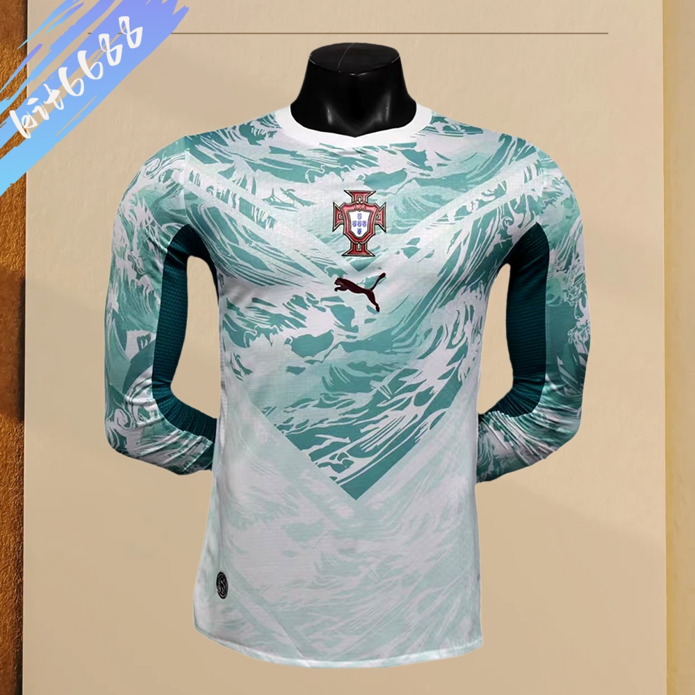 2026 Portugal Away long sleeves Football Shirt (player version)