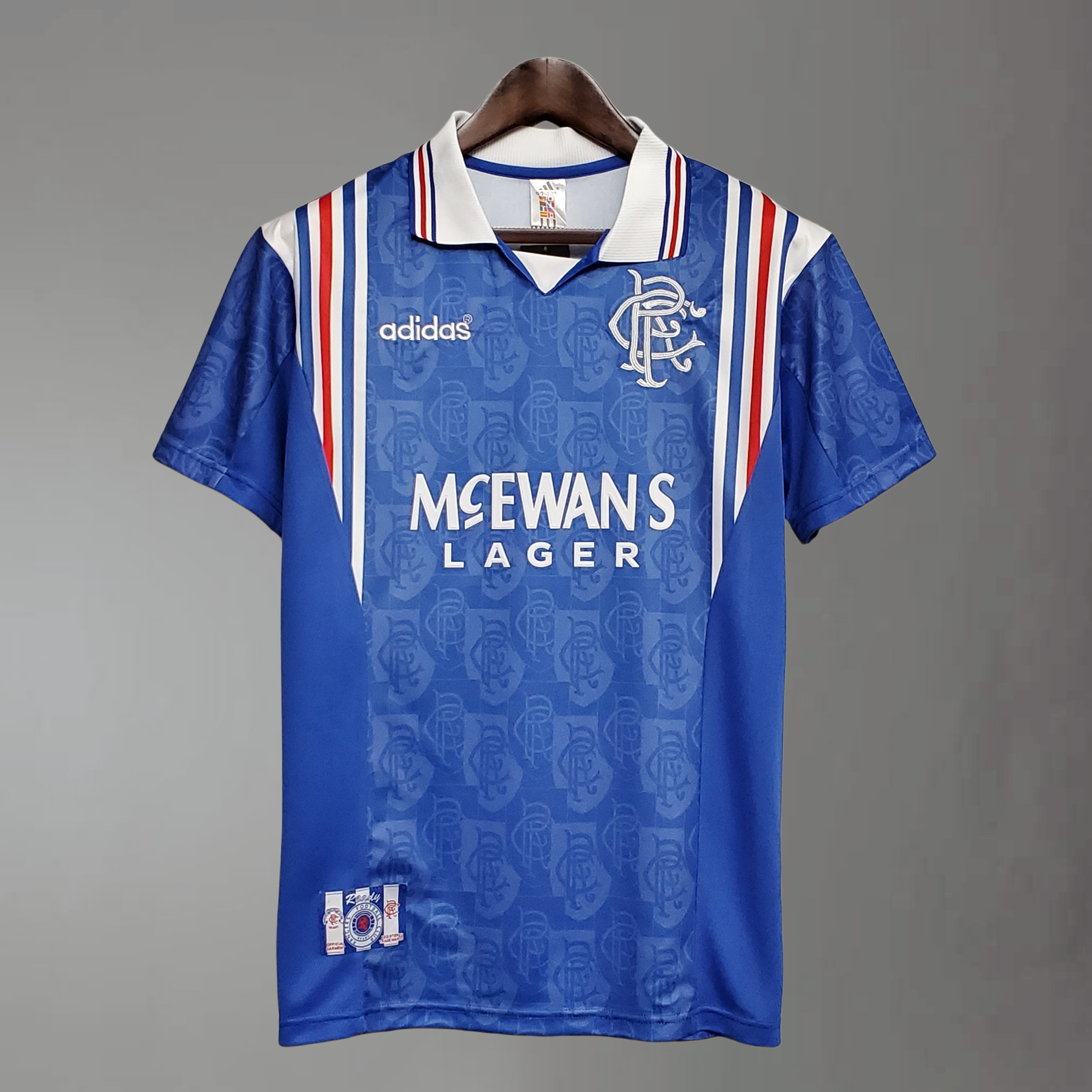1996/1997 Glasgow Rangers home Retro Football Shirt