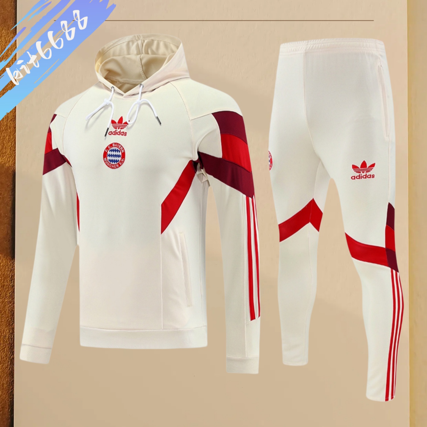 2025/2026 Bayern Munich Adult Long Sleeve Hood Kit