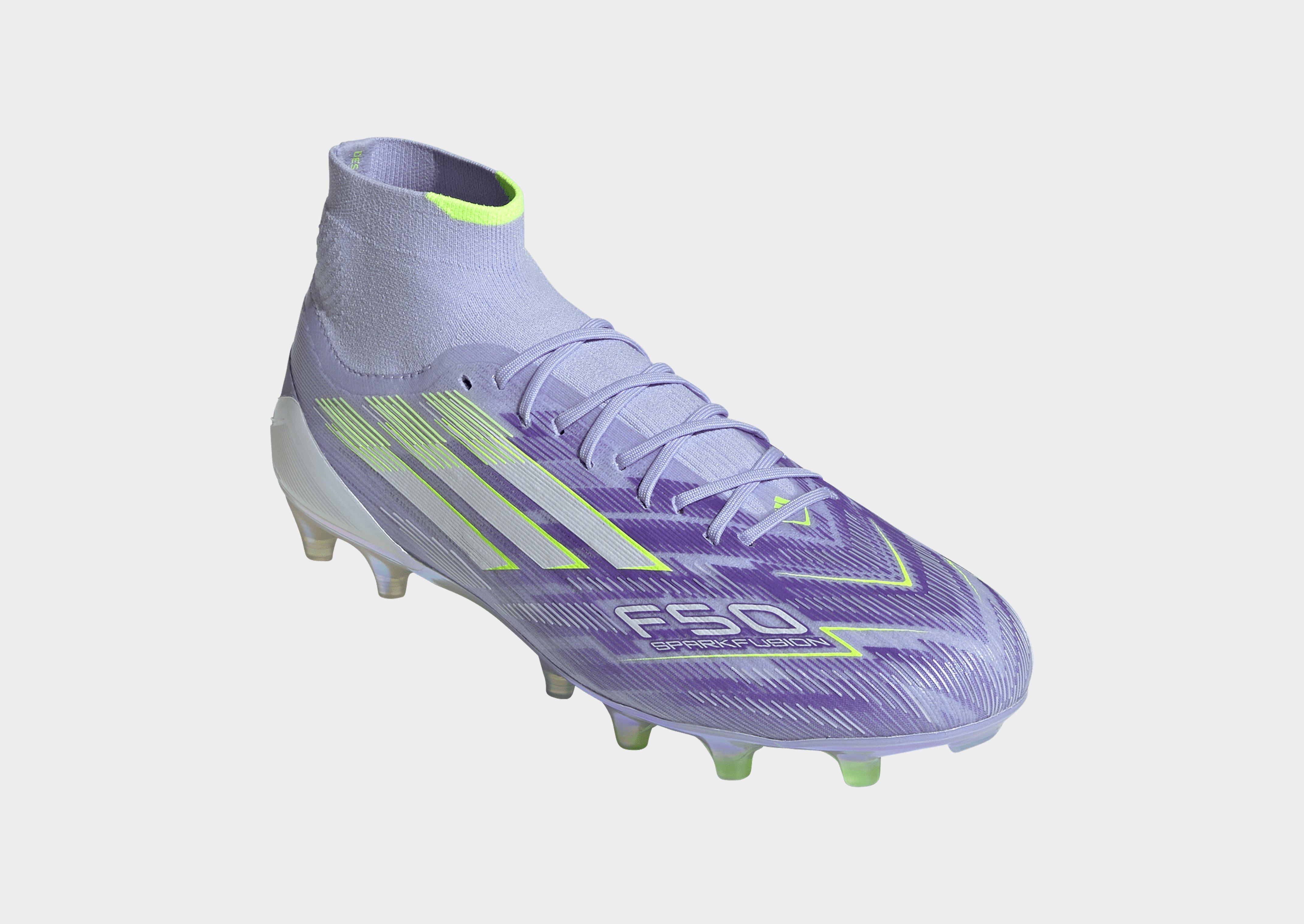 adidas F50 Sparkfusion Elite Fußballschuh, feste Böden/Kunstrasen, mittelhoch
