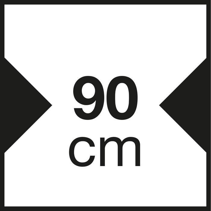 GLEM GAS - Cappa a parete GHP963IX-inox