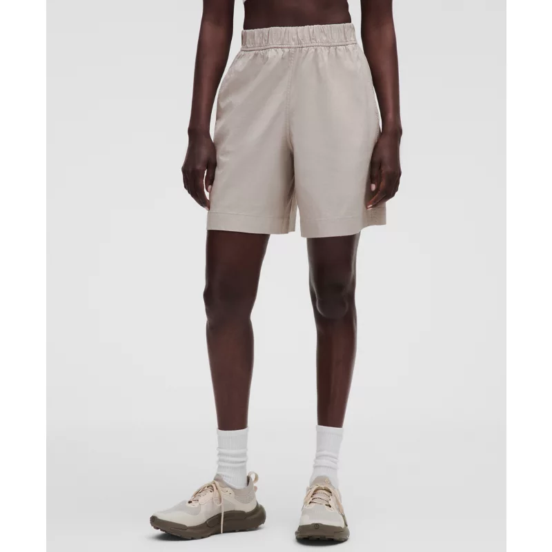 LuluLinen High-Rise Relaxed-Fit Short 7