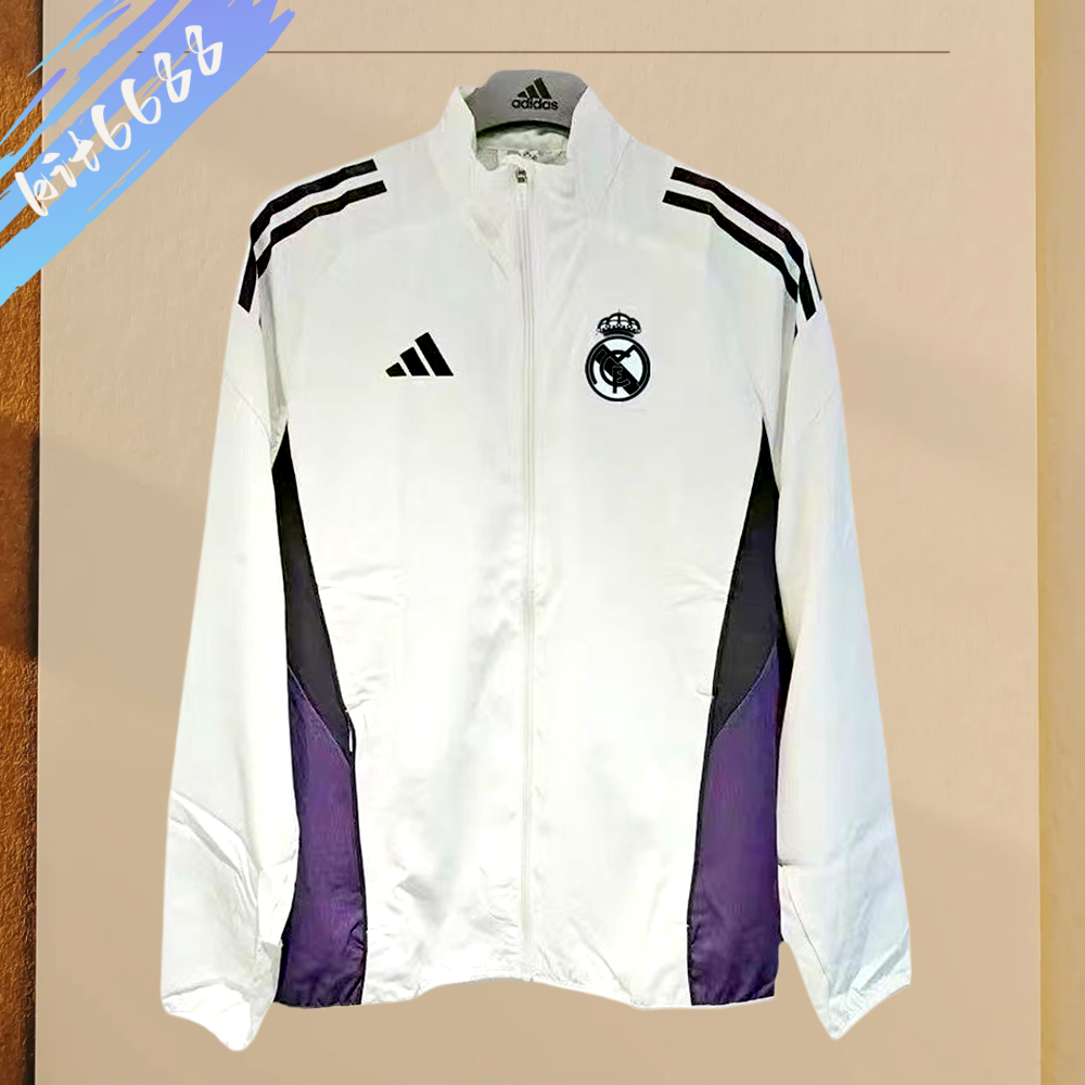 2025/2026 Real Madrid Windbreaker Jacket