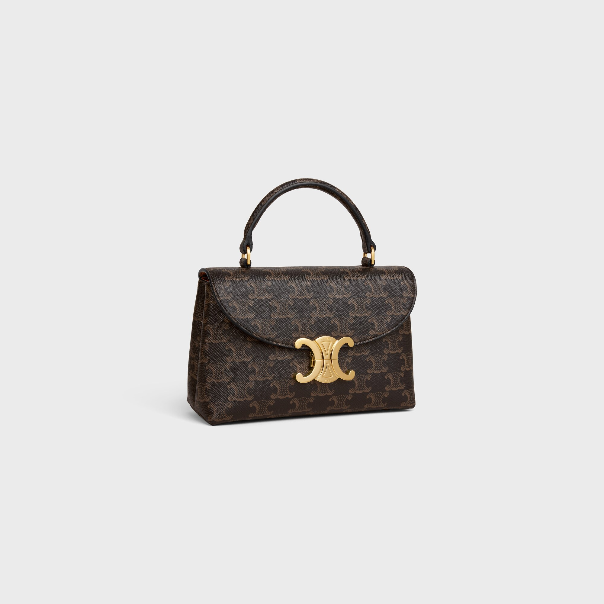 TEEN NINO BAG IN Triomphe Canvas TAN