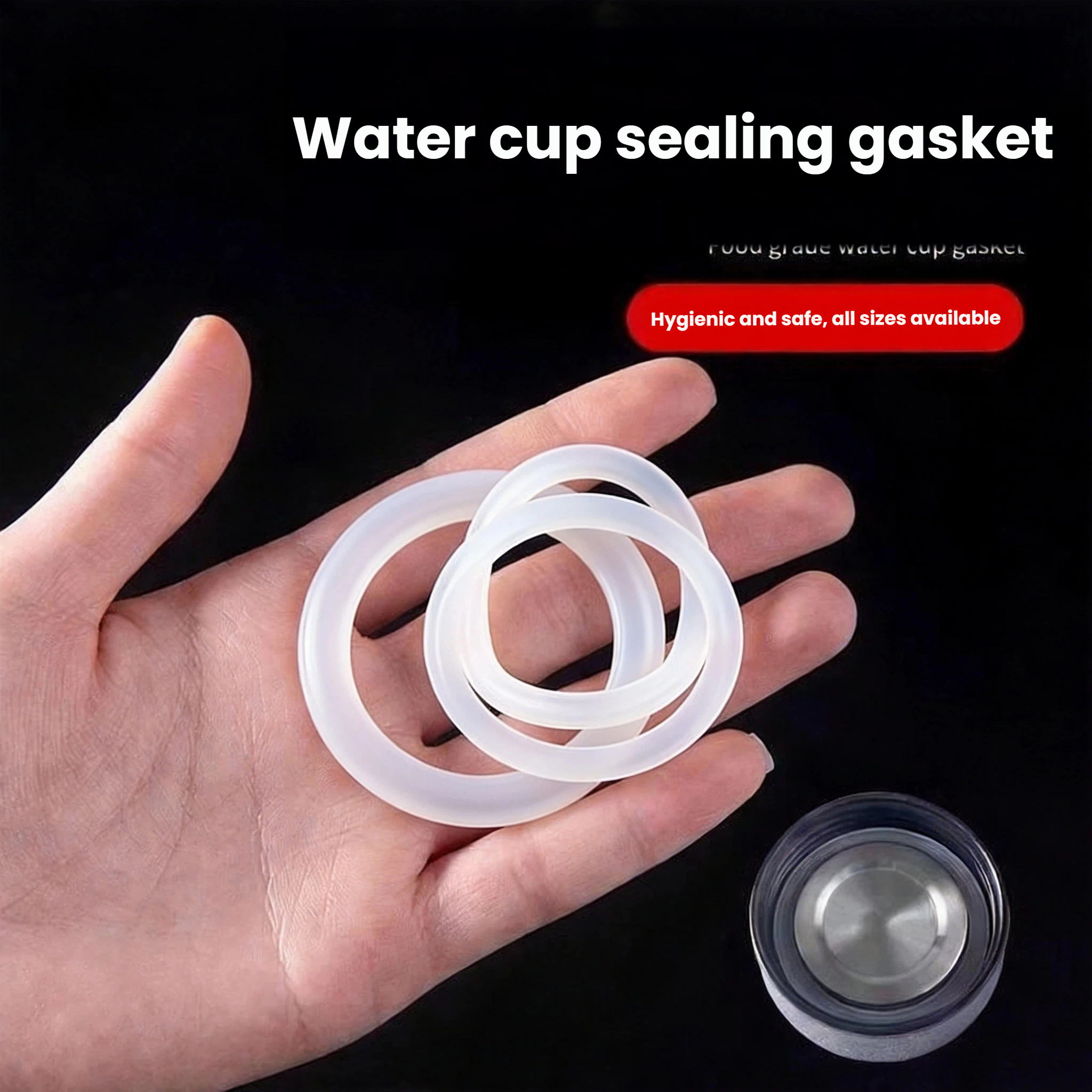 Food Grade Silicone Gasket Custom OEM Silicone seal ring for vacuum flask