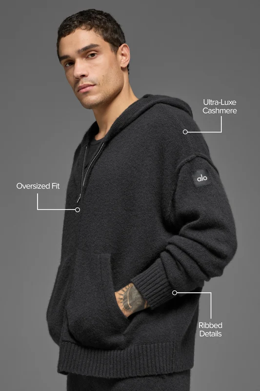 Wool Cashmere New Class Full Zip Hoodie