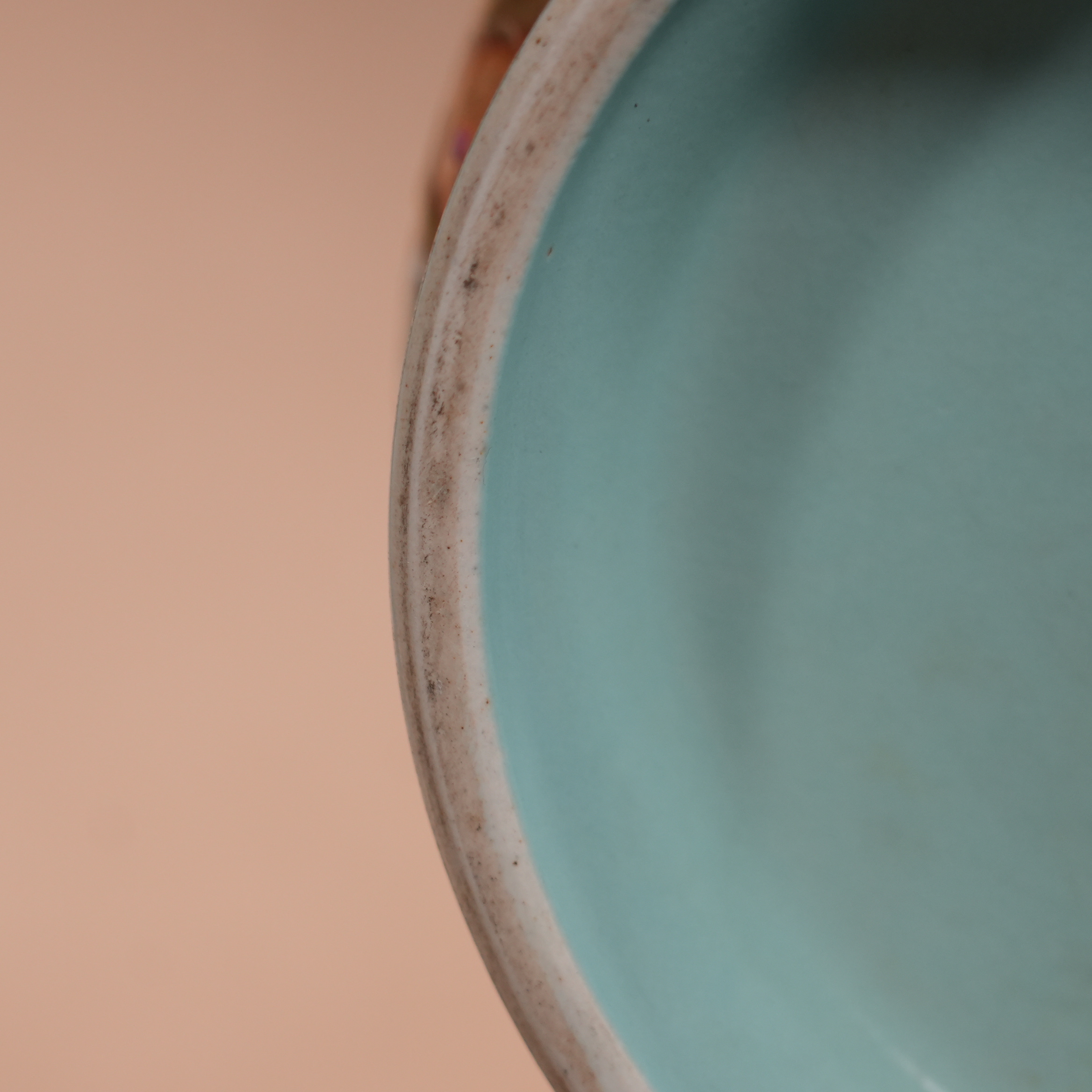 Ancient Chinese Famille Rose and Jun-Glazed Double Gourd Vase with Elephant Handles