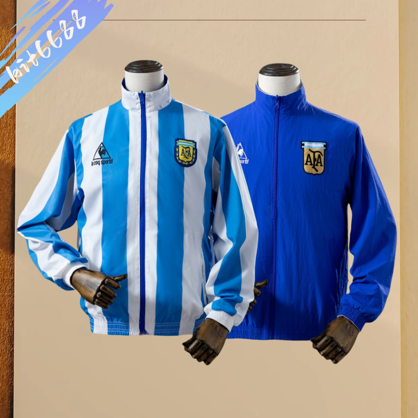 2025 Argentina  double-sided Football Casual Windbreaker