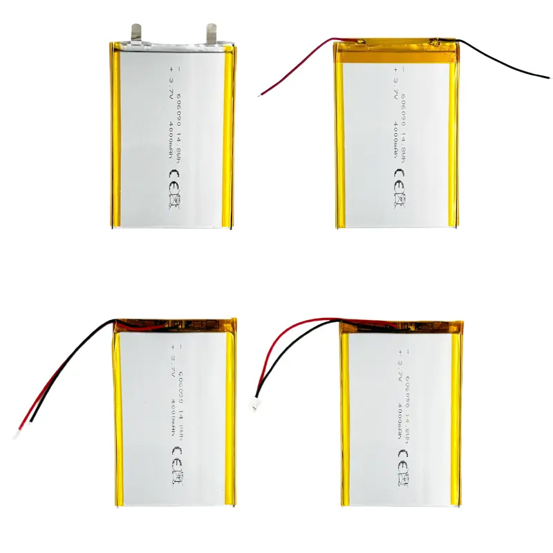 Pouch Lithium Ion Batteries 606090 3.7v4000mAh