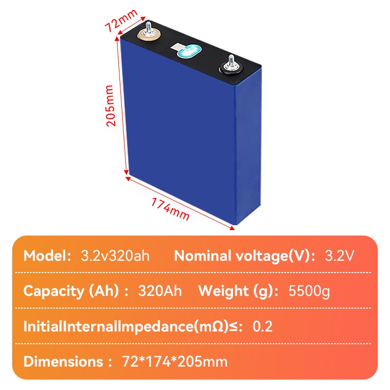 3.2v 320ah Lifepo4 Battery