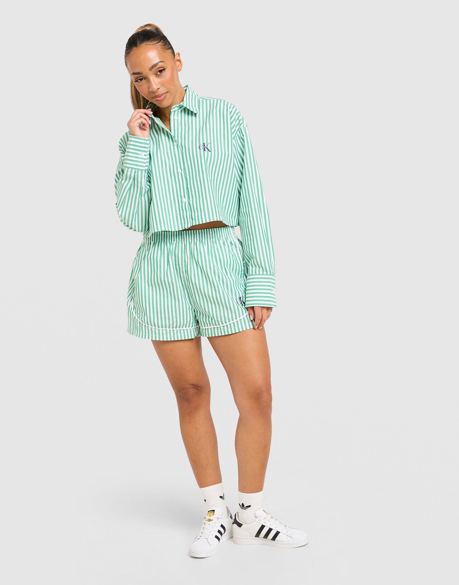 Calvin Klein Striped Poplin Shirt