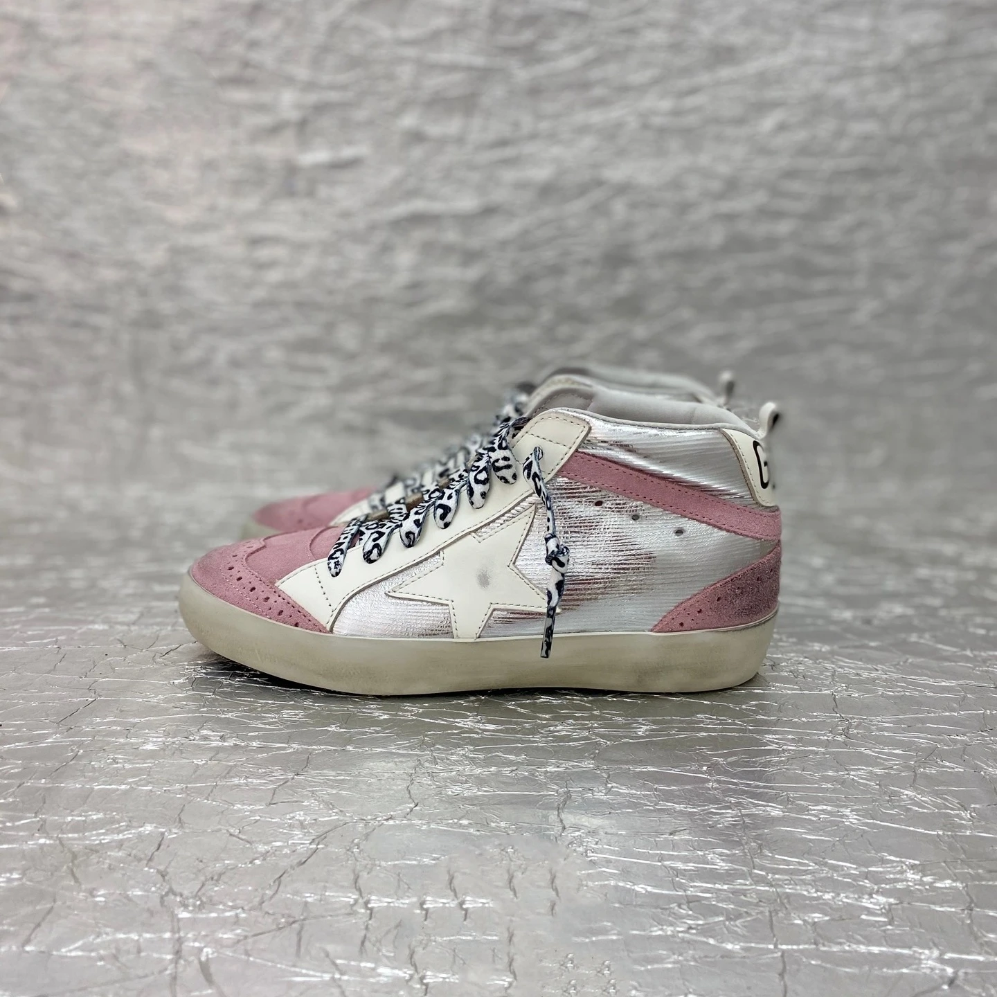 Golden Goose Mid Star Genuine Leather Custom Edition