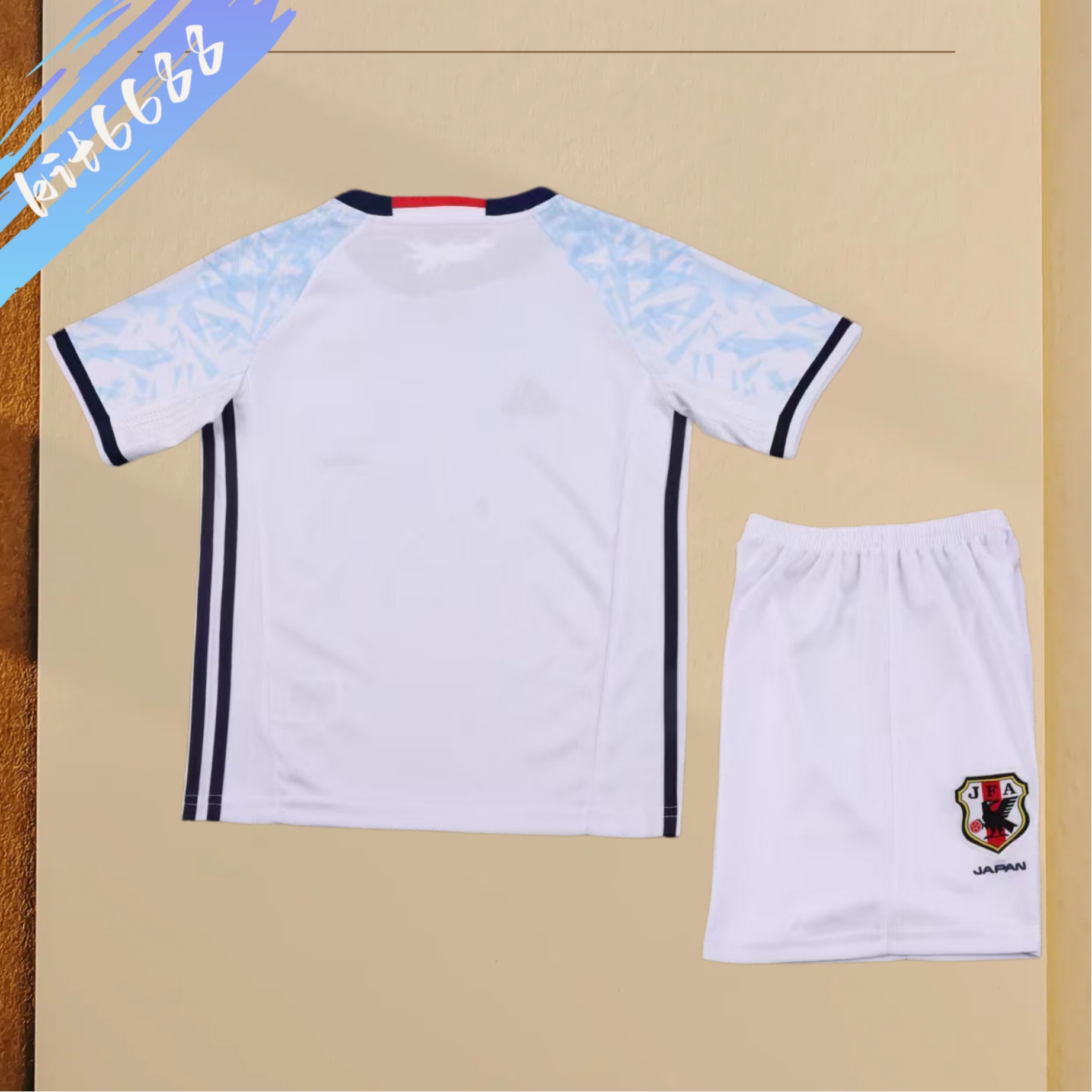 17/18 Japan Away  Football Shirt (Kids Kit)
