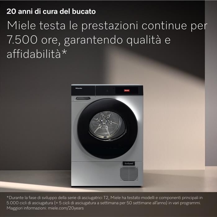 MIELE - Asciugatrice TQ1000WP NOVA EDITION 9Kg Classe B-Nero