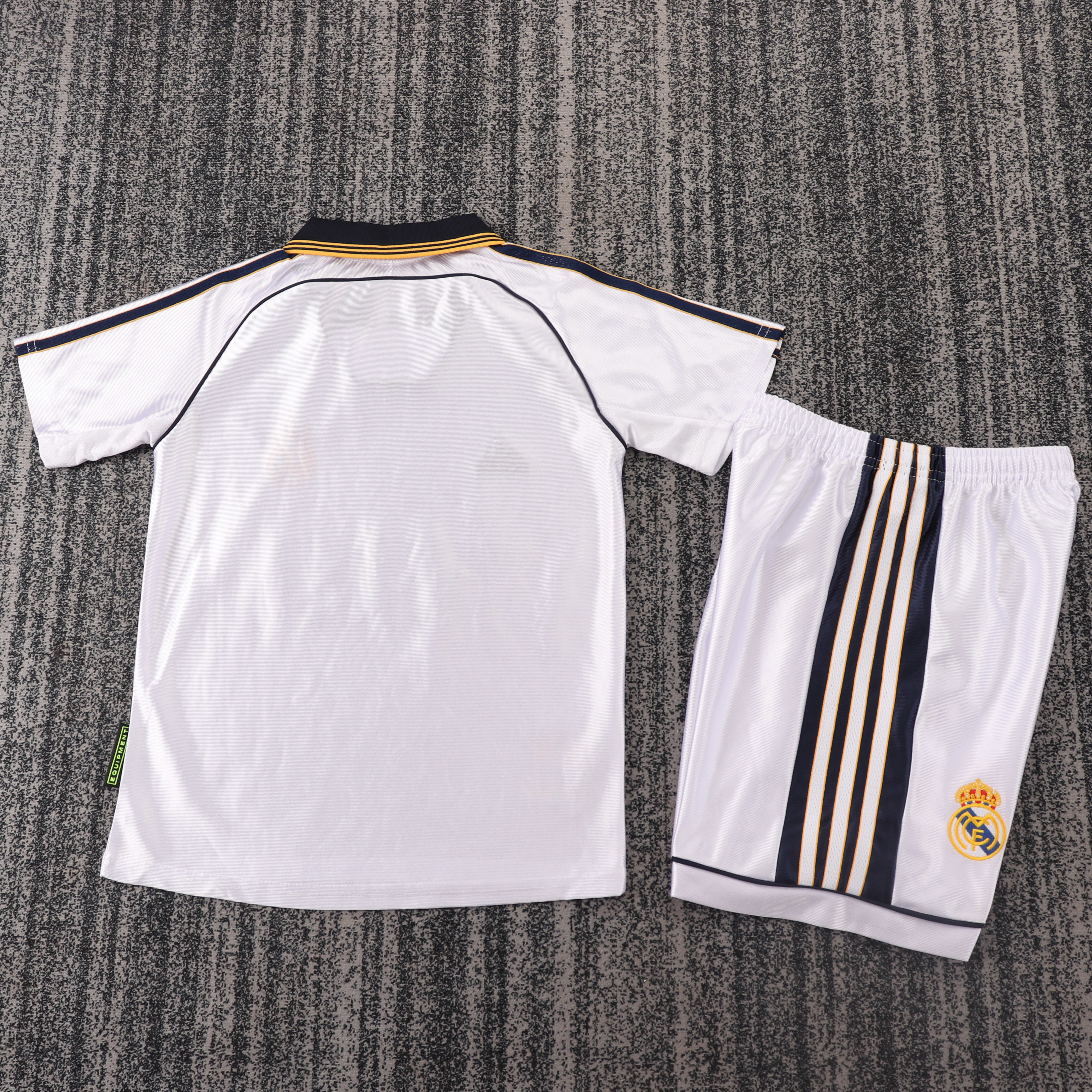 1998/2000 Real Madrid  home Retro Kids Set