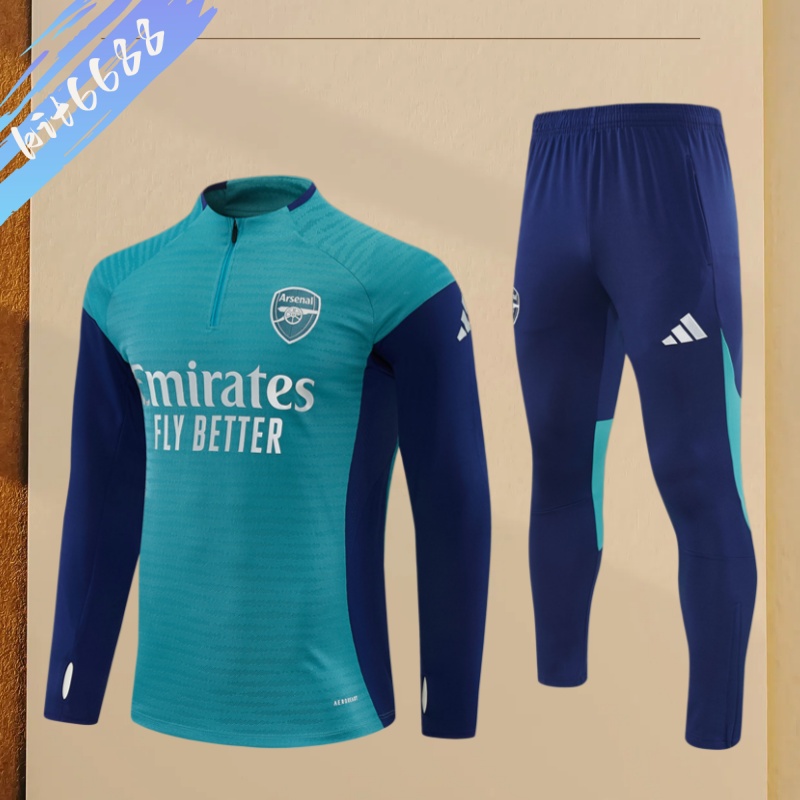 25/26 Arsenal Half Pull Training Uniform (adult Kids Kit)