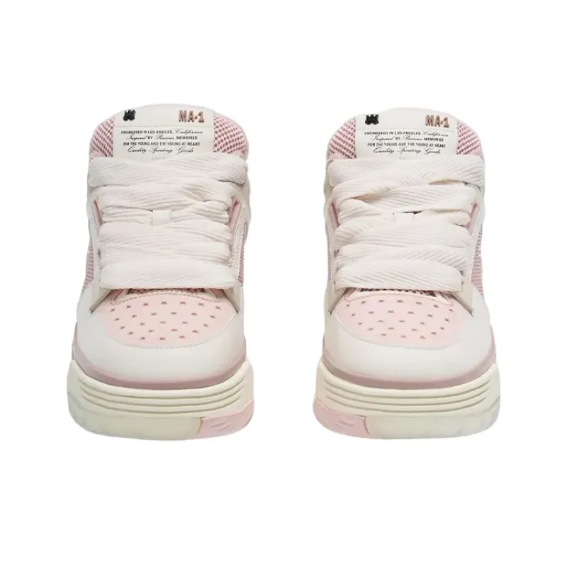 AMIRI MA-1 Rose Pink White