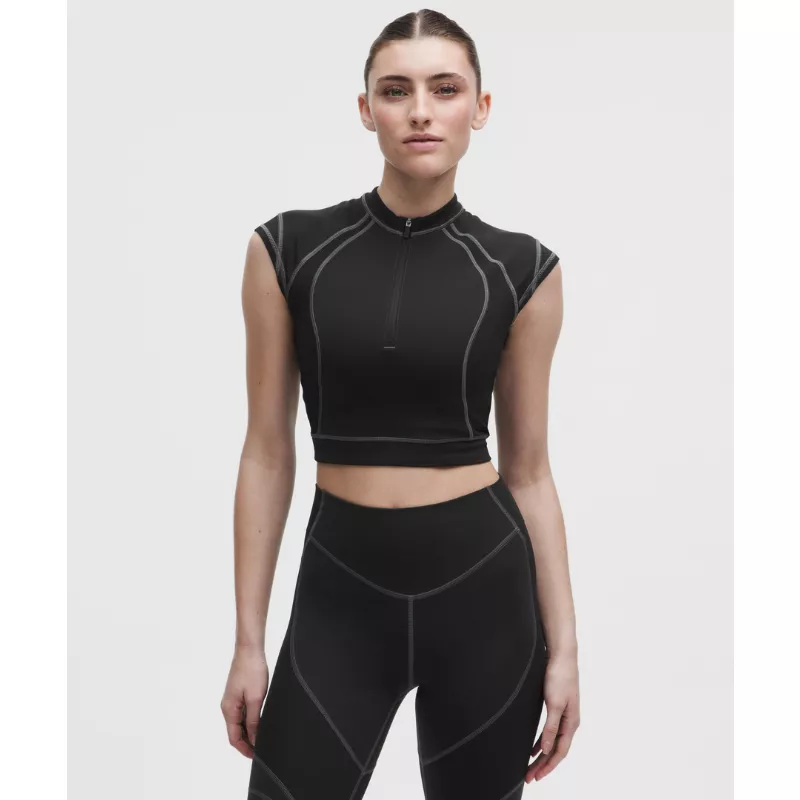 Everlux Panelled Short-Sleeve Shirt