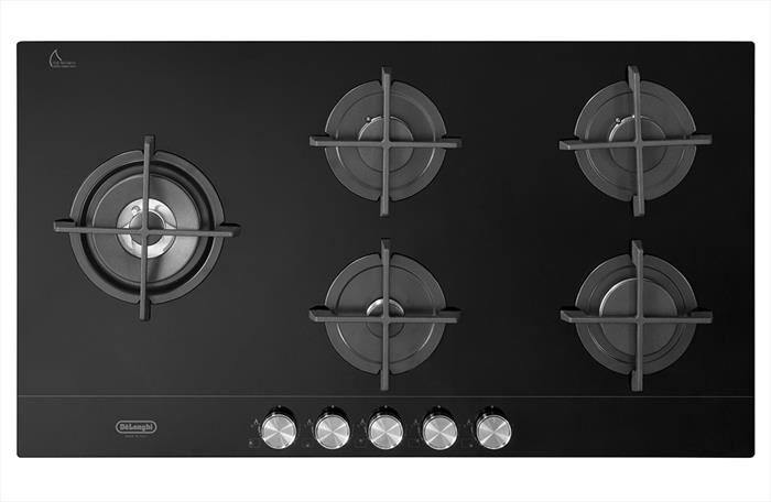 DE LONGHI - Piano cottura a gas NSL 590D NCM 90 cm-NERO