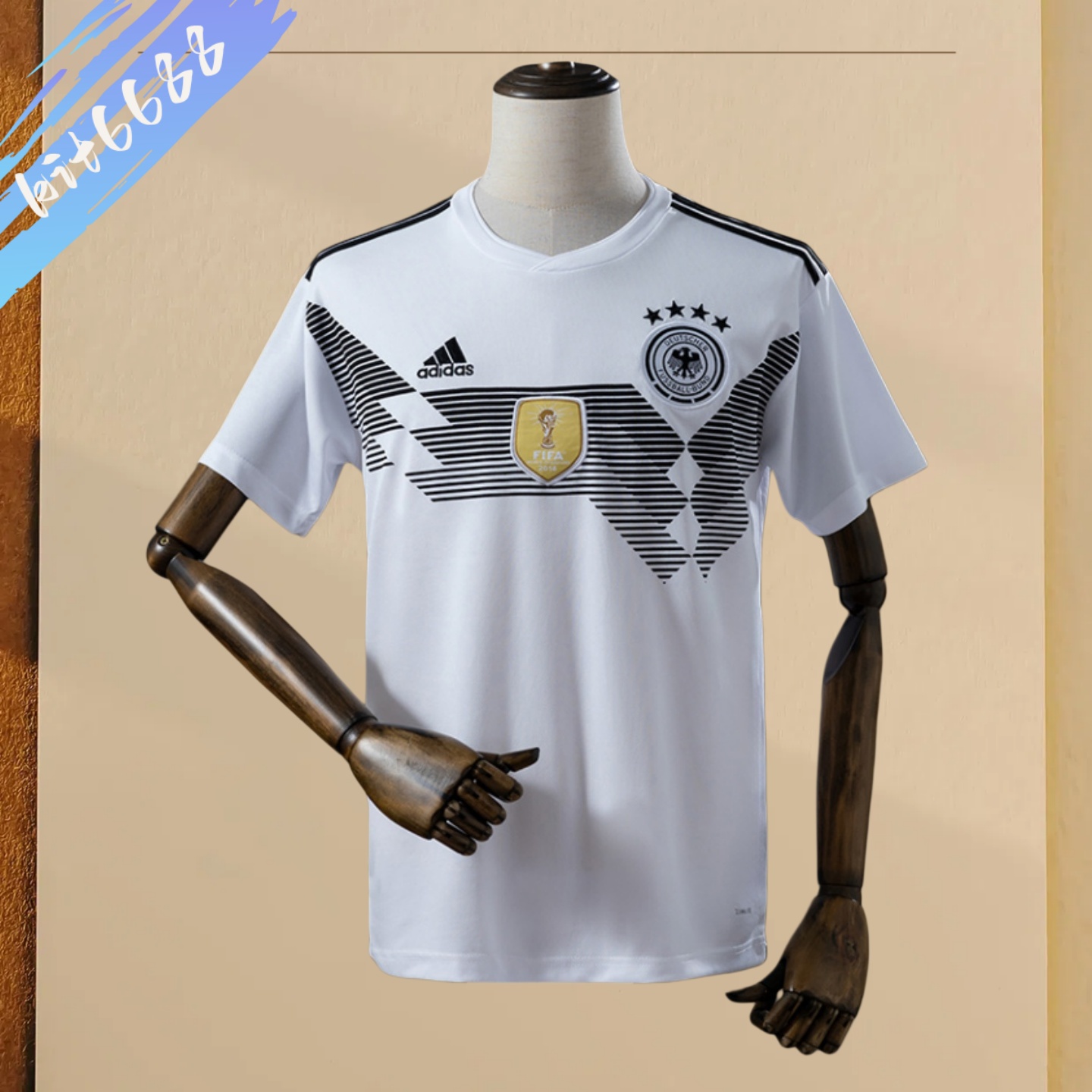 2018 Germany home Retro Football Shirt