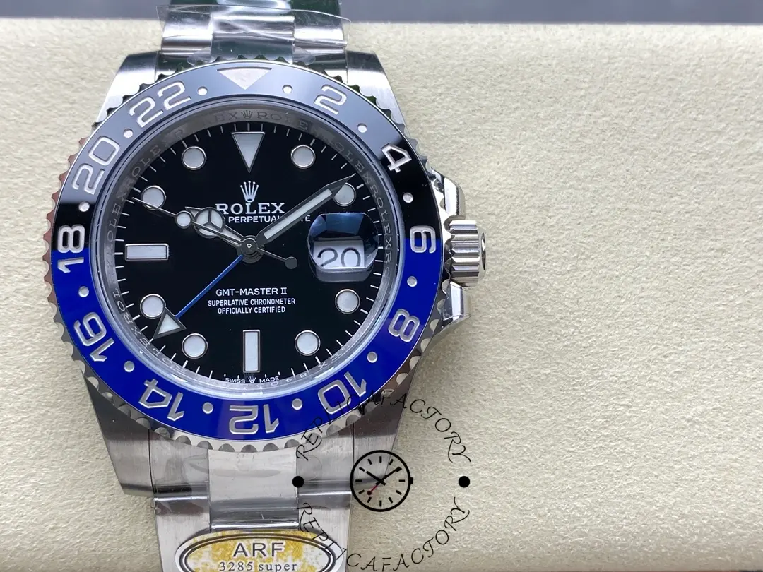Rolex GMT-Master II 126710BLNR 0003 Black Dial Stainless Steel 40MM Mens Replica Watch