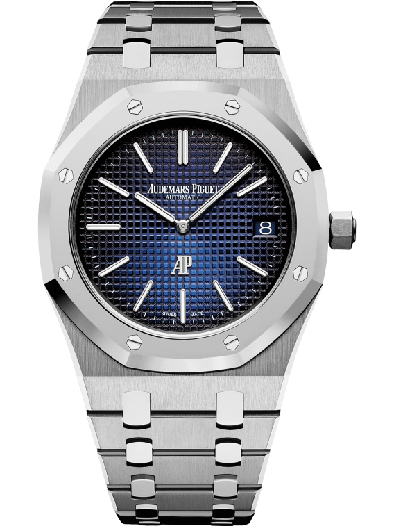 ROYAL OAK “JUMBO” Smoked Blue Dial 39mm