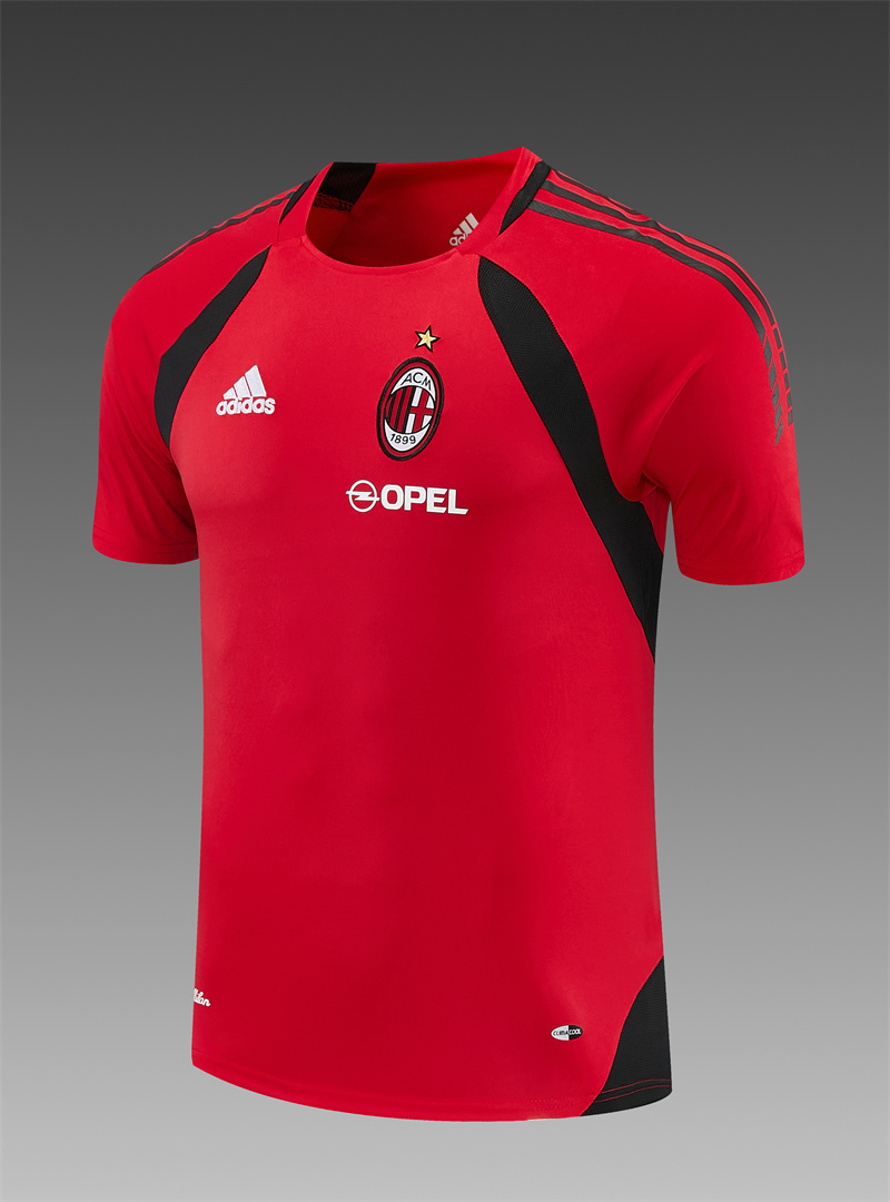 05/06 AC Milan retro training suit short sleeved football shirt