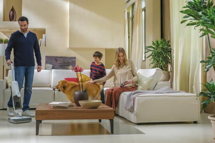 HOOVER - Lavapavimenti HW500 011-Grigio, Bianco