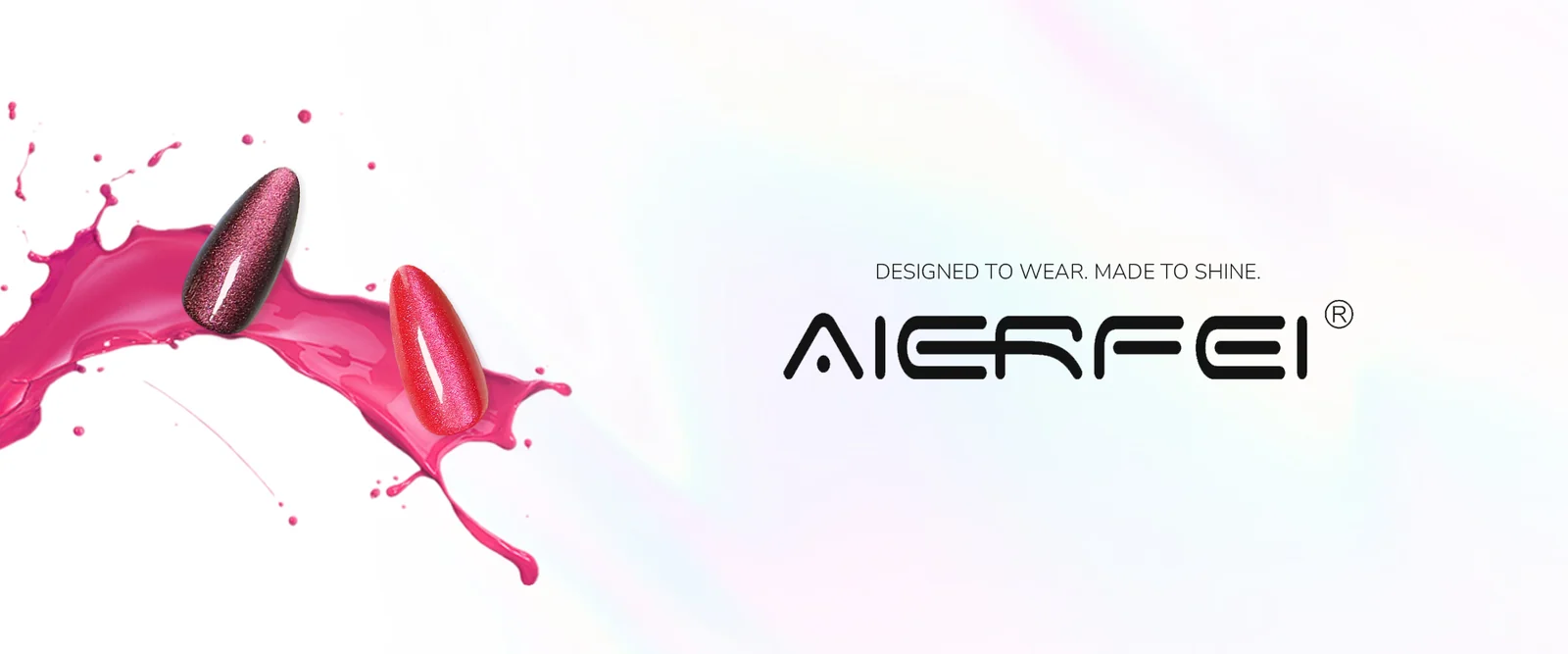 AIERFEI Press On Nails Manufacturer Brand Banner