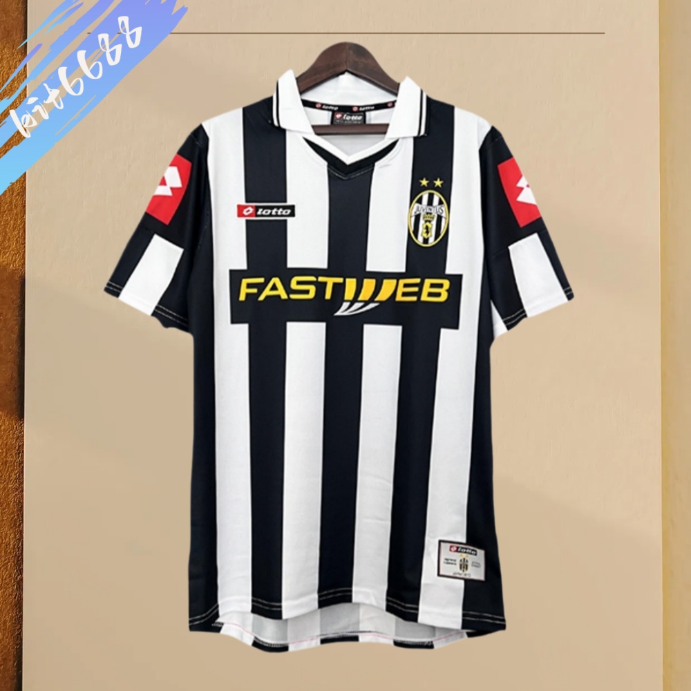 2001/2002 Juventus Home Retro Football Shirt