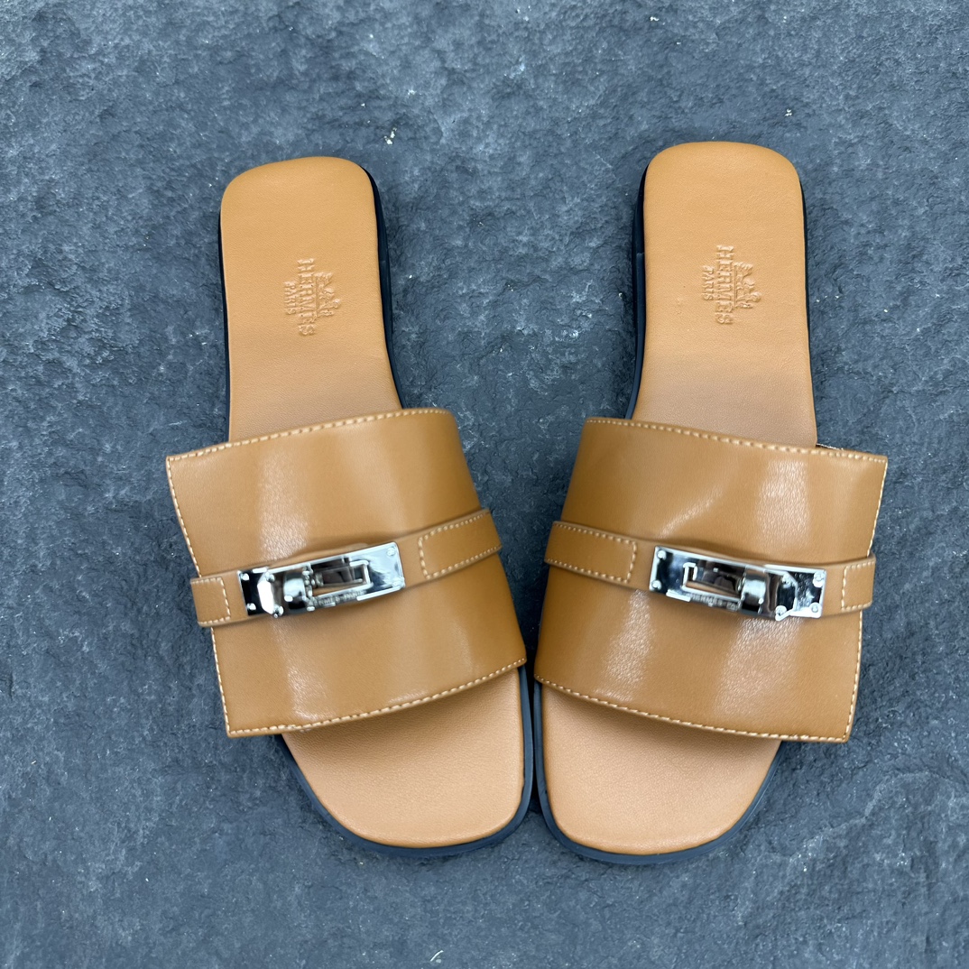 Hermes 2026ss Giulia Women Sandals Slippers Size 36-43