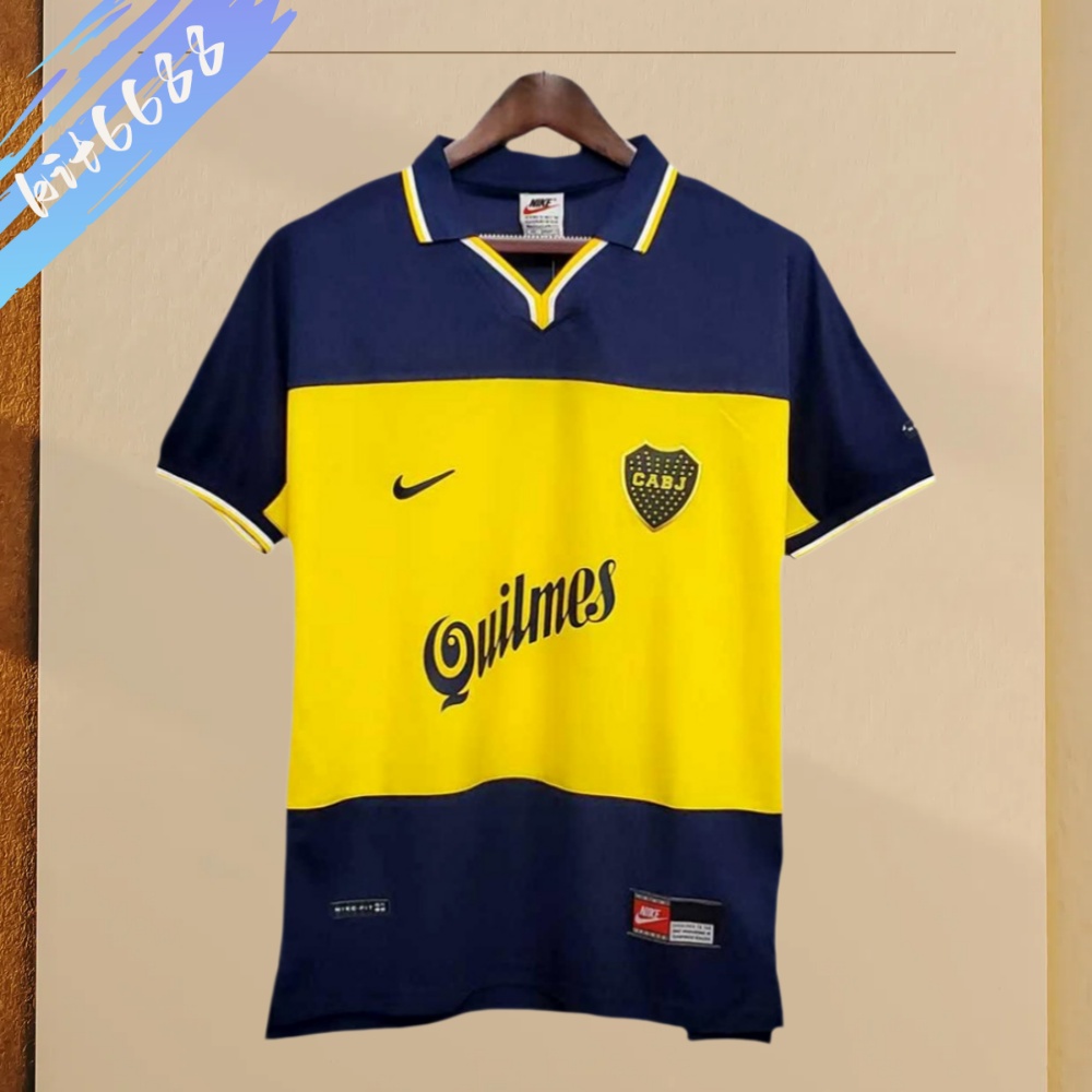 1999 Boca Juniors Home Retro Football Shirt (Retro)