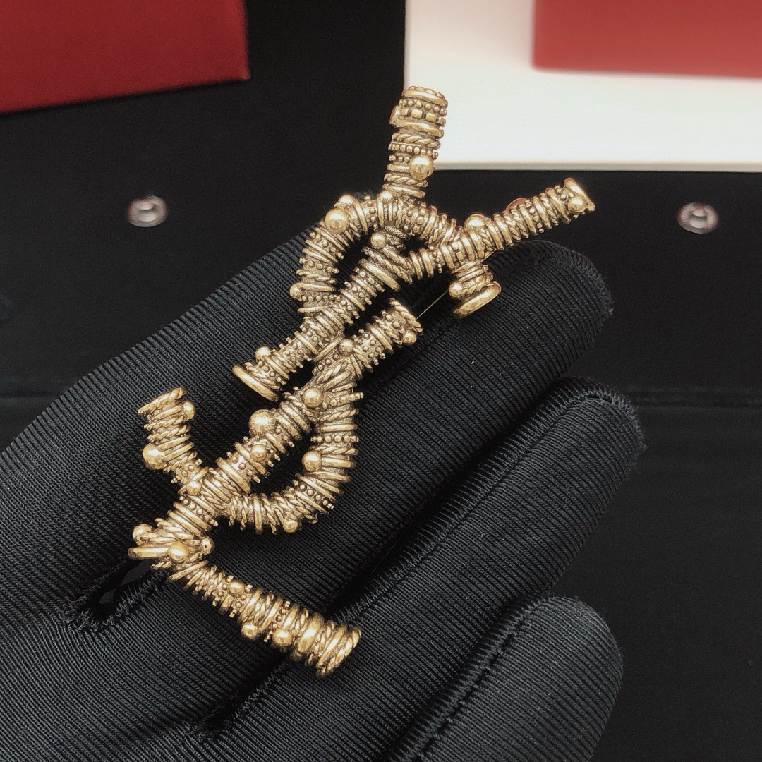 YSL Brooch