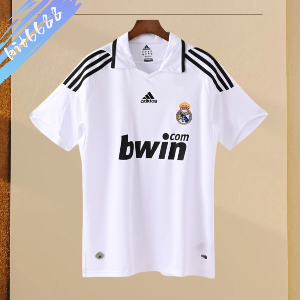 2008/2009 Real Madrid Home Retro Football Shirt