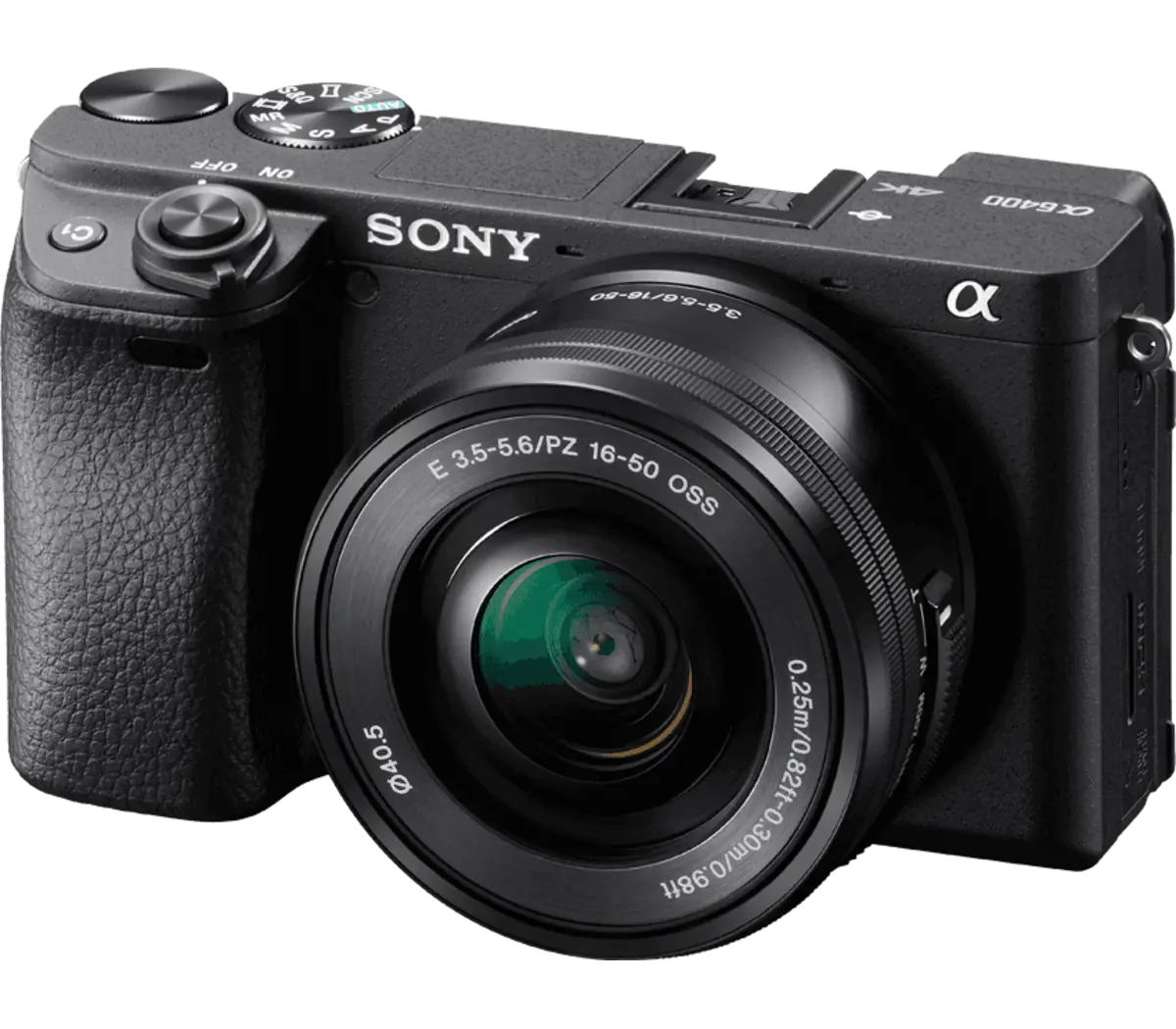Alpha 6400 - APS-C Interchangeable Lens Camera & Lens Kit 24.2MP. 11FPS. 4K/30p
