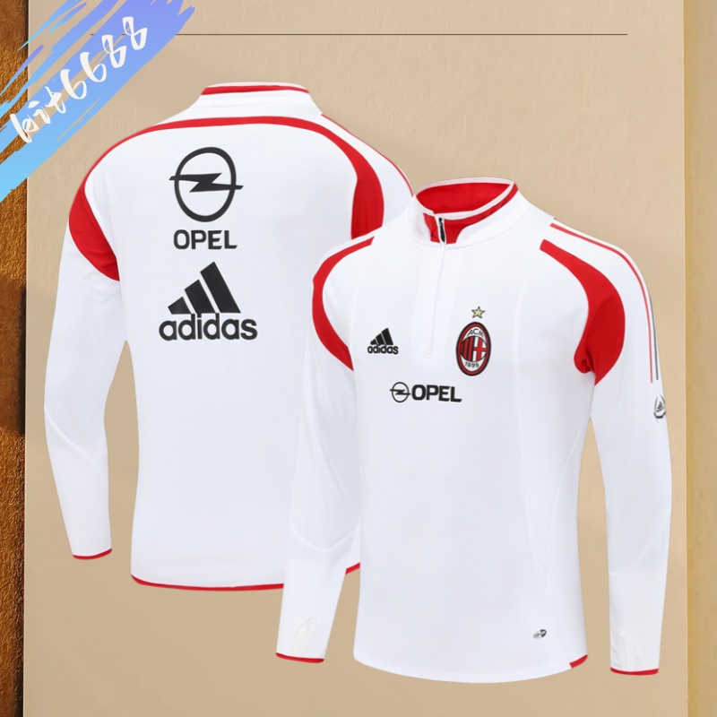04/05 AC Milan Retro Training Shirt Long Sleeve Football Shirt