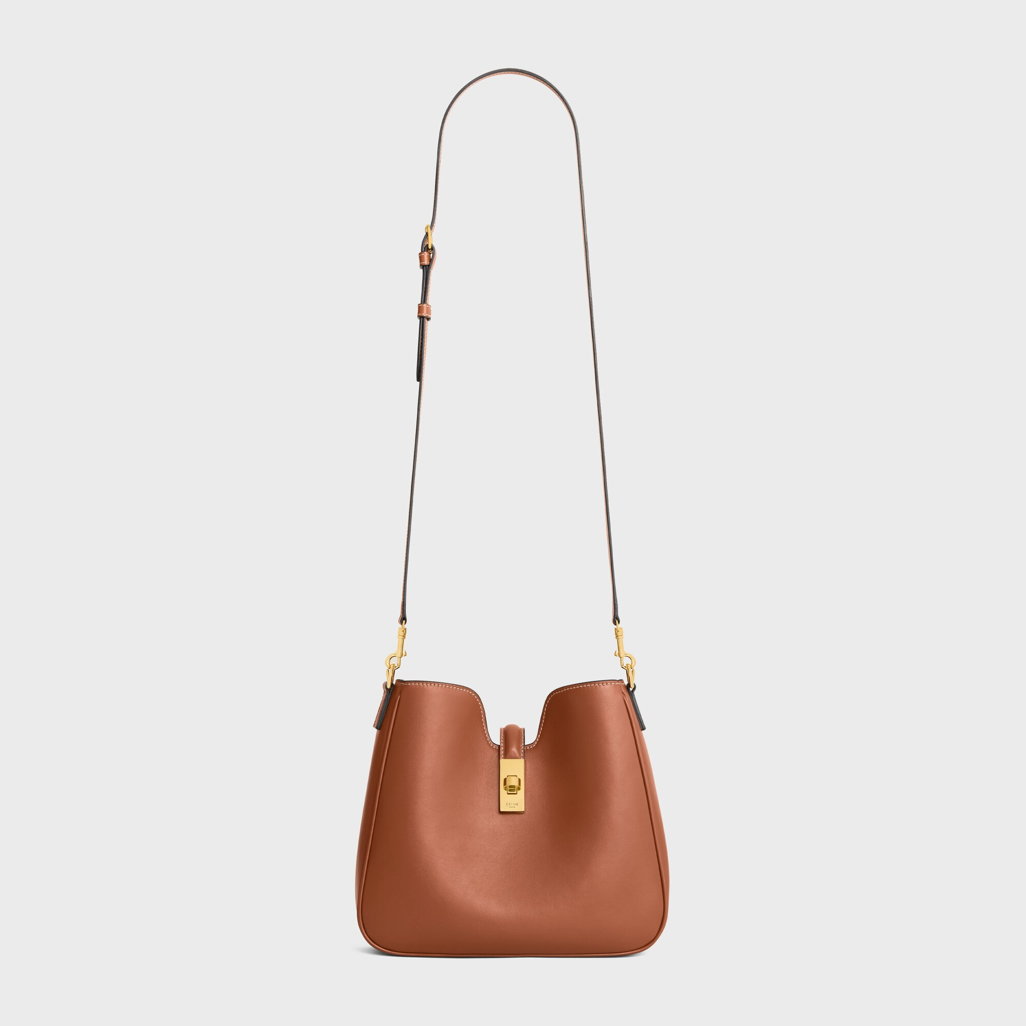 SMALL CAMILLE 16 SOFT BAG IN SMOOTH CALFSKIN TAN Description