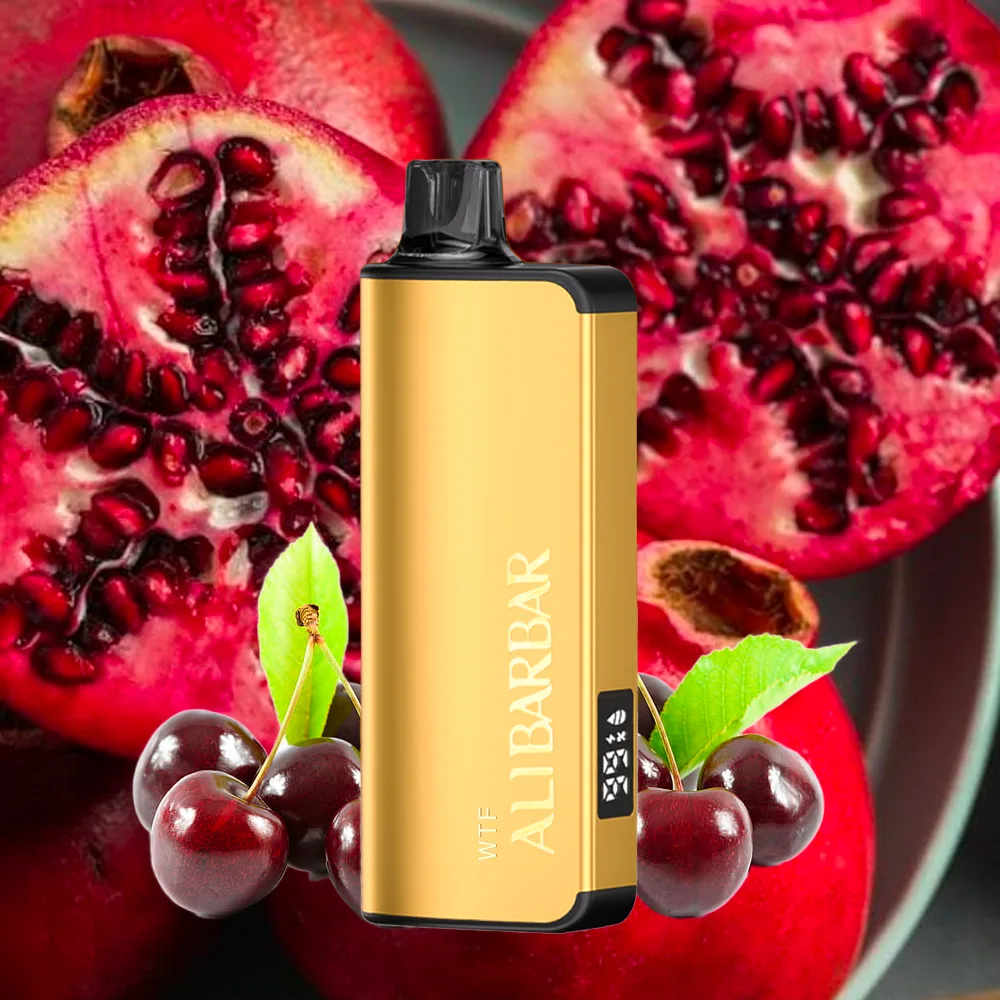 ALIBARBAR INGOT 9000 PUFFS – BLACKBERRY POMEGRANATE CHERRY