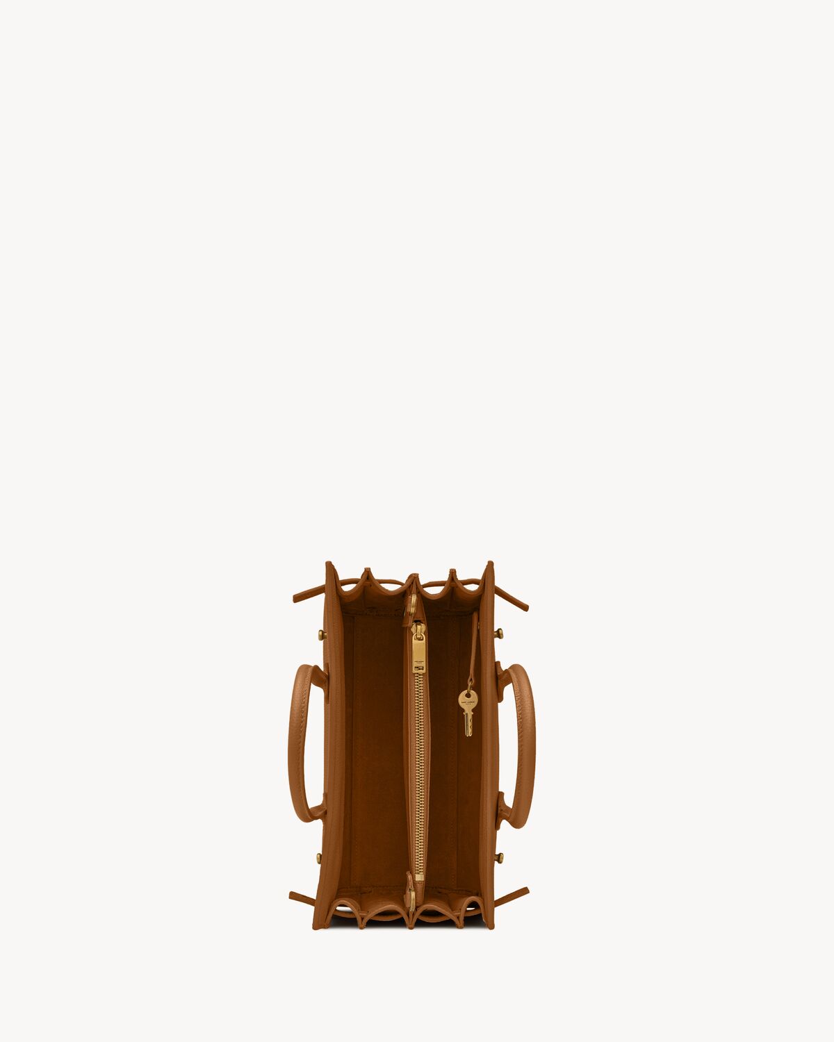 sac de jour in supple grained leather - baby CINNAMON