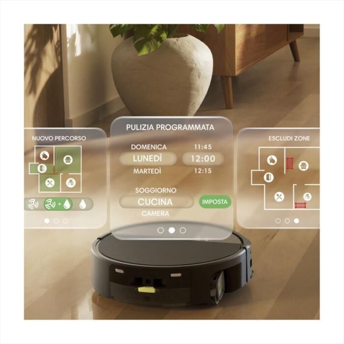 iROBOT - Aspirapolvere robot ROOMBA MAX 705 COMBO+AUTOWASH-Black