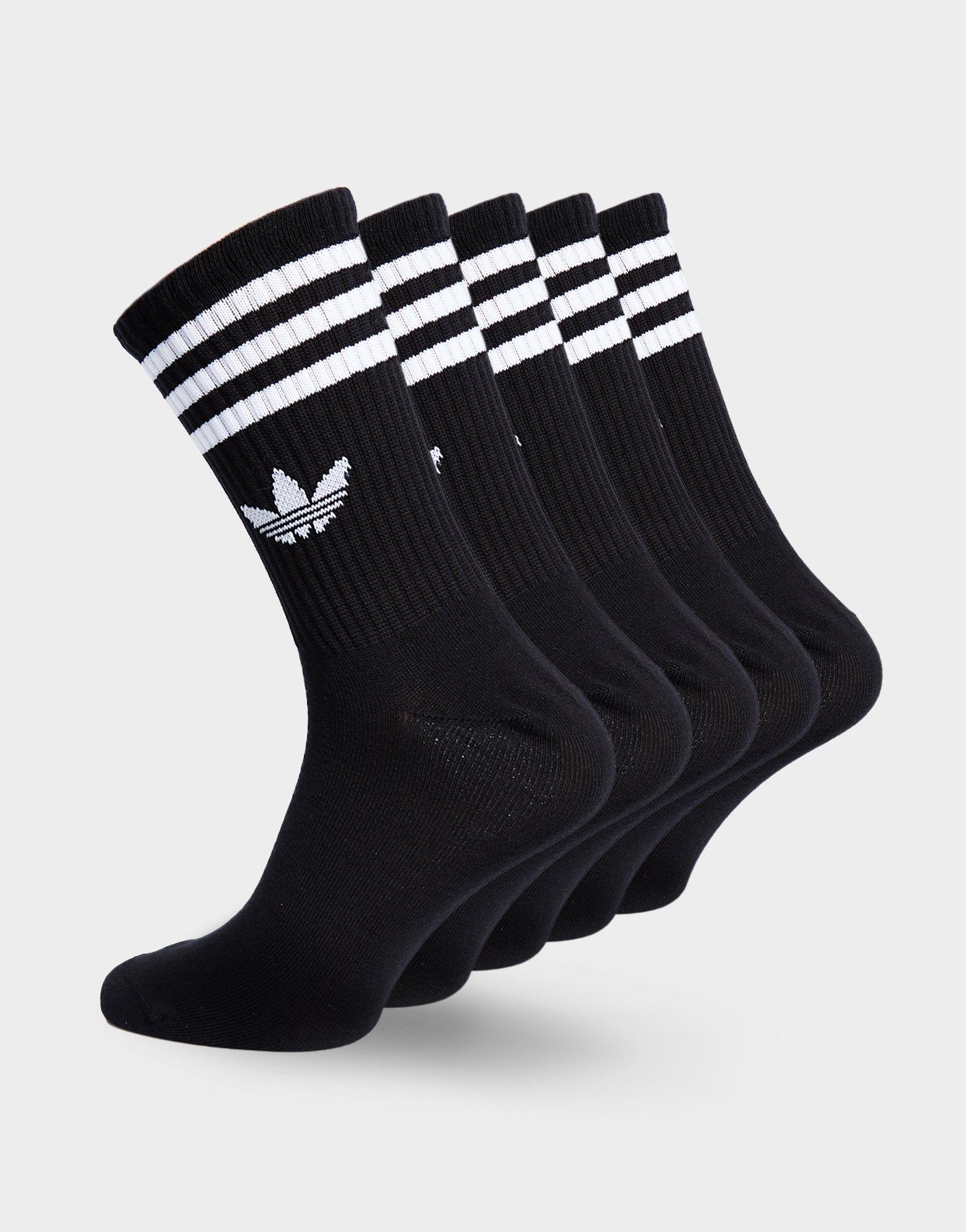 adidas 3-Streifen Crew Socken, 6 Paar