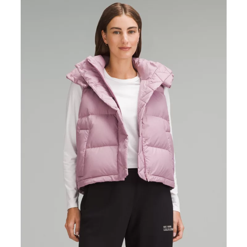 Wunder Puff 600-Down-Fill Cropped Vest