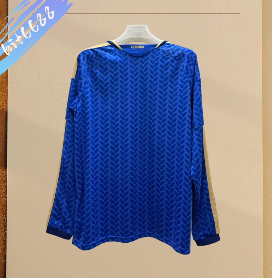 2026 Italy Away long sleeves Football Shirt (Fan Edition)
